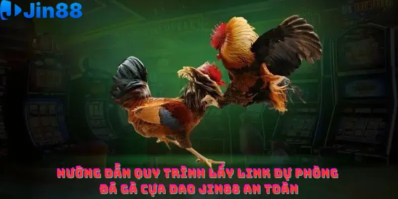 Hướng dẫn quy trình lấy link dự phòng Đá gà cựa dao Jin88 an toàn
