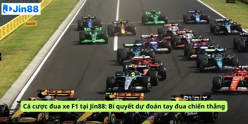Cá cược đua xe F1 tại Jin88: Bí quyết dự đoán tay đua chiến thắng
